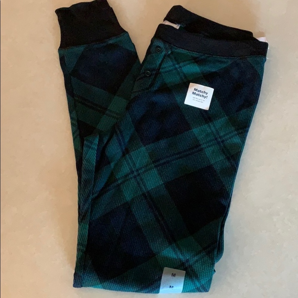 Old navy thermal pajama bottoms size M